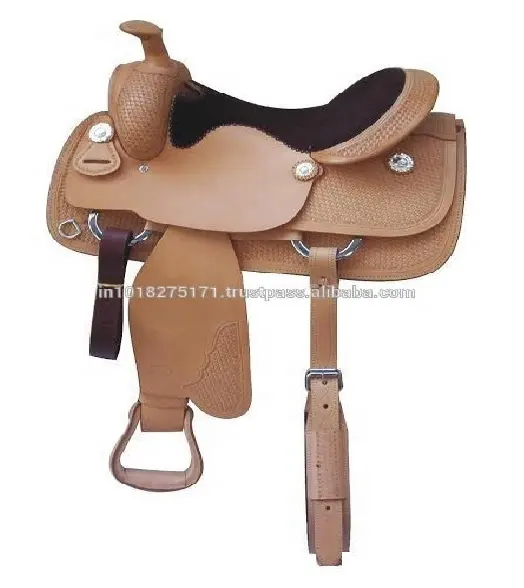 Selle per cavalli sella in pelle per cavalli equestri confortevole e resistente