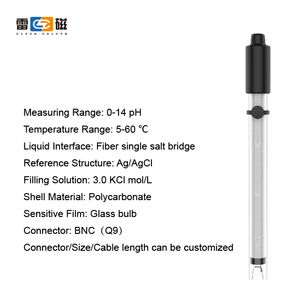 BNC Kaca Probe Komposit Elektroda 0-14 Ph Elektroda E201 untuk Laboratorium - Product Image 6