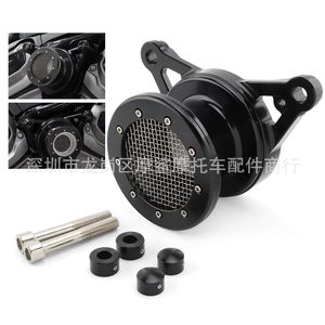 กรองอากาศมอเตอร์ไซค์ Yuechi อลูมิเนียม CNC 190 มม. สำหรับ Harley Nightster 975 RH975 ปี 2022-2024 - Product Image 5