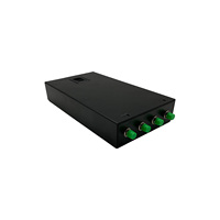 Box di Distribuzione in Fibra Ottica FC SC/LC/ST, Mini Box Terminale Ottico, Box Terminale da Scrivania FTTH