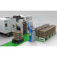 Station de travail de chargement/déchargement CNC Cobot pour silo multicouche haute densité