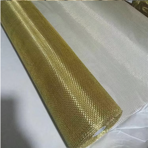 High-purity Ultrafine Copper <b>Mesh</b> Brass <b>Wire</b> Woven Rust Corrosion Resistant 0.035-3mm Plain/Twill Weave Chemical Industry HF - Product Image 2