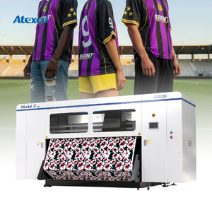 Imprimante à sublimation numérique Atexco Model X Plus approuvée par <span class=keywords><strong>SHEIN</strong></span>, 8 têtes d'impression Kyocera industrielles, impression textile - Product Image 1