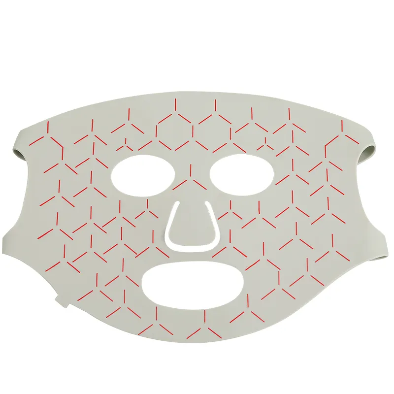 Heimgebrauch Drahtlose LED-Hals maske LED-Gesichts maske Silikon gerät
