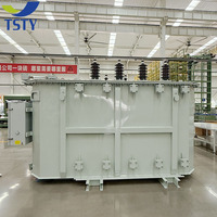 Transformateur haute tension 110 kV immergé dans l'huile, certifié TSTY, pour projets EPC des services publics américains