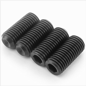 Tornillos de fijación de máquina con punta hexagonal de óxido negro, punta de copa y punta plana para bloqueo de ejes, fijación de engranajes y ensamblaje de maquinaria - Product Image 5