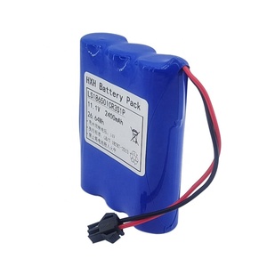 Bộ Pin Lithium Ion 18650 3S 11.1V 2400MAh 12V 3S1P Chất Lượng Cao Với Đầu Nối Pcb Và JST SM - Product Image 6