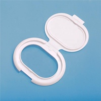 Couverture pour lingettes humides, couvercle d'étanchéité amovible, couvercle pour mouchoirs, couvercle en plastique rabattable, couvercle d'emballage, couvercle pour gants jetables