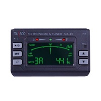 Musedo MT-40/MT-40W Accordeur/Générateur de tonalité/Métronome (pile AAA incluse) pour guitare et instruments à vent