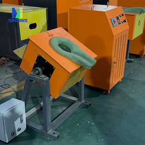 Horno de fundición de oro de 30Kg y 50Kg, horno de fusión de metal industrial de inducción Zvs, 350Kw, Furnacedfccfgdgevecsvdvr 2200C - Product Image 3