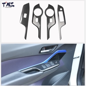 Kit de Acessórios para Interior de Carro com Direção à Esquerda para Toyota C-HR 2018-2021, Conjunto Completo de Adesivos Decorativos para Painel e Câmbio - Product Image 2