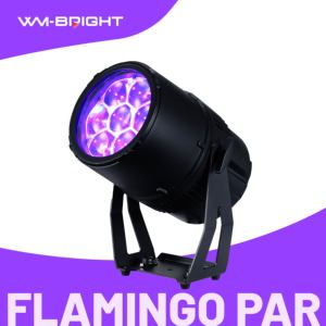 Luces de Escenario Móviles con Cabeza Giratoria LED RGBW 4 en 1, Efecto Ojo de Abeja, Zoom Vortex, Aluminio Impermeable IP65, Modo de Control DMX512, para DJ, Discoteca, Conciertos - Product Image 3