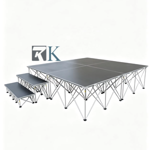 Fast install Aluminum Stage Aluminum Support Mobile Stage for Wedding Performance Exhibition Music Events - Product Image 1