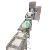 Machine automatique à faire des tortillas |   Ligne de production commerciale de feuilles à emporter pour rouleaux de printemps, tortillas, chapatis, crêpes, et peaux de raviolis