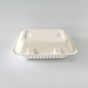 Caja Rectangular Desechable para Sushi de 9x6 Pulgadas, Fabricada con Pulpa de Bagazo de Caña de Azúcar, Modelo MP-5 - Product Image 5