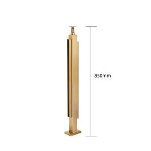 فاخرة ذهبية اللون مشابك كبيرة من الزجاج من حنفية السلالم - Product Image 1