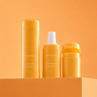 Flacon pulvérisateur en plastique coloré PET 18 mm, 30 ml, vide, à brume fine, pour cosmétiques, soins capillaires, portable, rechargeable, personnalisable