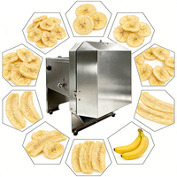 Compacte bananen snijmachine 11,5 kg gemotoriseerd voor nachtmarkten in Zuidoost-Azië. Geen zware machines, makkelijk te verplaatsen. Groentesnijder.