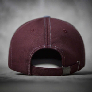 Gorra de Béisbol de Alta Calidad con Visera Curva Personalizada, Gorra de Sarga de Algodón Negra con Cierre a Presión, Parche de 6 Paneles, Estilo Baloncesto, 3 Tonos de Color - Product Image 3