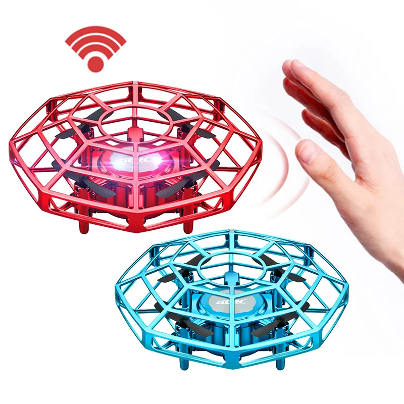 4DRC V3 Mini UFO Soaring Hover 360 Degree Spinning RC Aircraft Infrared Hand Controlled Small Drone Flying Ball Toys for Kids