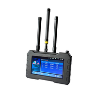 CHING KONG DR400-D Dispositif portable de capture de transmission FPV avec écran 7 pouces, détection anti-drone et détecteur de drones UAV