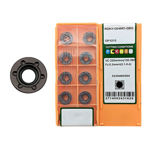 OKR RDKX1204MO-QBG RDKX1605MO-QBG OP1315 OP1215 Herramienta de torneado de insertos de aleación dura de carburo cementado CNC personalizada con soporte OEM para - Product Image 1