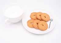 Biscuits au beurre danois de 476g dans des biscuits mous ronds individuels emballés dans des boîtes, des sacs et des cartons certifiés halal
