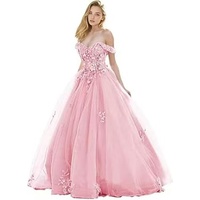 S2446N Nouveau modèle 2026 Robe de soirée longue en cachemire, style Forêt Verte, épaules dénudées, pour examen artistique étudiant et cérémonie de remise des diplômes