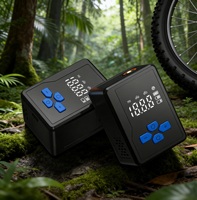 Gonfleur de pneus sans fil ABS pour voiture et vélo - Certifié CE, pompe à air électrique portable rechargeable avec manomètre numérique 14L/min