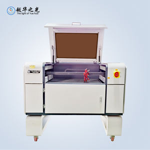 Yuehua Nieuwe 600*400 Co2 Lasergravure Snijmachine 50W 60W 80W 100W Ruida Controller Voor Hout Papier Multiplex Las Ai Dst - Product Image 4