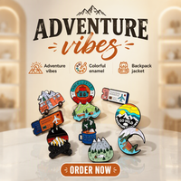 Pins de Solapa Personalizados con Diseño de Logotipo y Nombre, Insignias Metálicas de Esmalte Suave y Duro para Sombreros y Ropa, Lindas, Venta al por Mayor, Fabricante