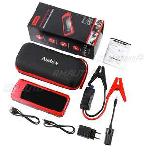 อุปกรณ์ช่วยสตาร์ทรถยนต์ Audew 20000mAh แบตเตอรี่สำรองฉุกเฉิน ชาร์จเร็ว พร้อมหน้าจอ LCD แสดงพลังงาน - Product Image 6