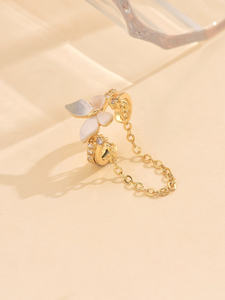 Stylish Butterfly Wing Trendy <b>Fashionable</b> Clip-On Copper <b>Hoops</b> New Style Non-Pierced Cuff <b>Earrings</b> for Women Perfect Gift - Product Image 6