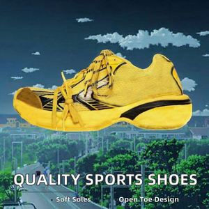 Zapatillas de Deporte de Suela Gruesa con Cordones, Tejido Original de Alta Calidad, Malla Desgastada, Cómodas, Estilo Dad Shoes, Tallas 36-46, para Correr, a la Moda - Product Image 3