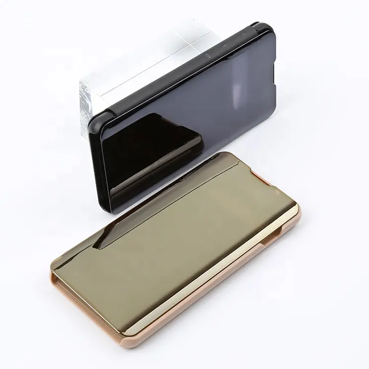 Smart Case Book Flip Lens Plating PC Mobiele Telefoon Accessoires voor Oppo Reno2 F Z Reno K3 A9x A9 5G 10x zoom A1k A7 F11 Pro R17
