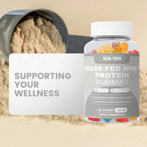 JHD Supply OEM/ODM Complément alimentaire Gommes protéinées au lactosérum de bovins nourris à l'herbe pour le soutien de la santé - Product Image 2