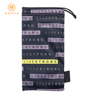 Pochette en microfibre personnalisée avec impression graphique, sac de rangement pour lunettes à cordon, emballage pour lunettes optiques, fabricant en gros