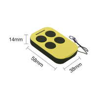 Control Remoto Universal Inalámbrico Inteligente de Alta Calidad con Botones Personalizados de 433.92Mhz
