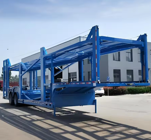 Semi-remorque porte-voitures en acier à 2/3 essieux avec double pont, capacité de charge de 20001 à 25000 kg, taille standard/personnalisée - Product Image 6