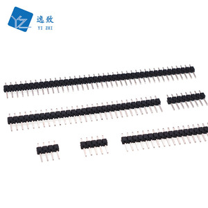 YZ 2.54 มม. ขั้วต่อพินแถวเดียว 1-40P ขาเสียบตรง ขั้วทองแดง สำหรับงานวิศวกรรมไฟฟ้า - Product Image 4