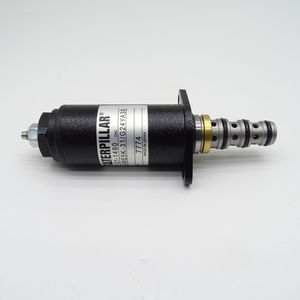 Repuestos para Excavadora E320B E320C E320D, Válvula Solenoide 121-1490 1211490, Ensamblaje KWE5K-31/G24 - Product Image 1
