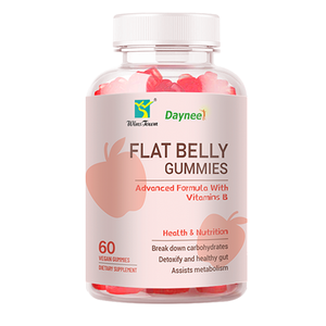 Gummies pour ventre plat Compléments alimentaires végétaux à base de plantes Gummies au vinaigre de cidre de pomme Ventre plat Gummies - Product Image 1