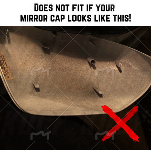 Voor TOYOTA Camry 18-22 <span class=keywords><strong>M</strong></span>-stijl honingraat echte carbon fiber zijspiegelkap - Product Image 4