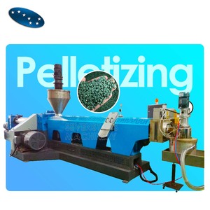 Machine de granulation de plastique pour le recyclage des flocons de plastique HDPE/PP/PET - Product Image 2