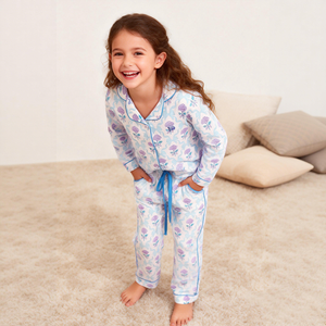 OEM/ODM 2026 <span class=keywords><strong>pigiama</strong></span> per bambini <span class=keywords><strong>in</strong></span> cotone nuovo Set di abbigliamento per bambini Set di 2 pezzi Set di vestiti per tutte le stagioni per bambini - Product Image 4