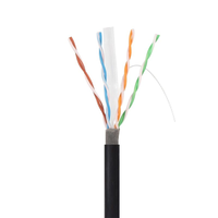 Cable de Red Gigabit Estable y Rápido para Exteriores, Impermeable, UTP Cat6, Cables de Comunicación para Exteriores