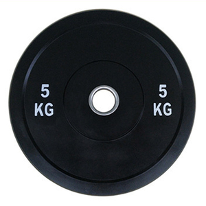 Venta al por mayor de discos de pesas de caucho negro para ejercicio, equipo de entrenamiento de gimnasio, levantamiento de pesas, OEM, ODM, logotipo personalizado disponible - Product Image 1