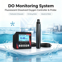 Transmetteur optique d'oxygène dissous RS485 Modbus IP68 submersible pour l'élevage de poissons et les systèmes d'aquaculture en recirculation