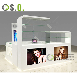 Bijouterie en acier inoxydable, kiosque de bijoux de luxe, étagère, meubles de magasin, présentoir de bijoux en or - Product Image 4