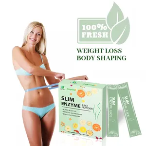 Slimming Enzyme Juice Powder Flat Belly Fat Burning Detox Slimming Drink Weight Loss Juice Powder